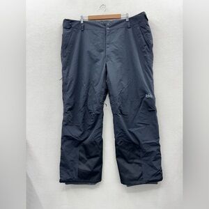 Rei Co-Op Men’s 3XL Black Powerbound Snowboarding Pants Lined Insulated Peak 2L